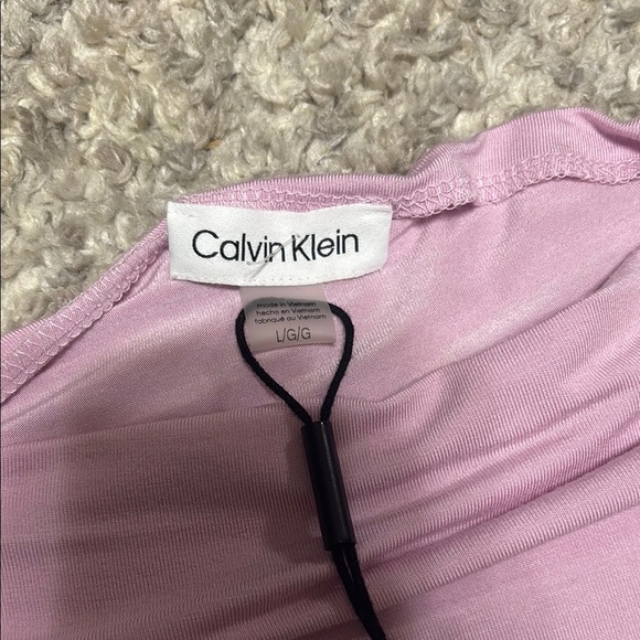 Calvin Klein Purple Relaxed Short Sleeve Tee - Picture 2 of 8